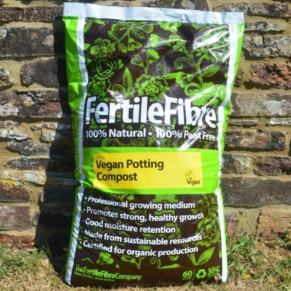 Fertile Fibre Vegan Potting Mix 60L