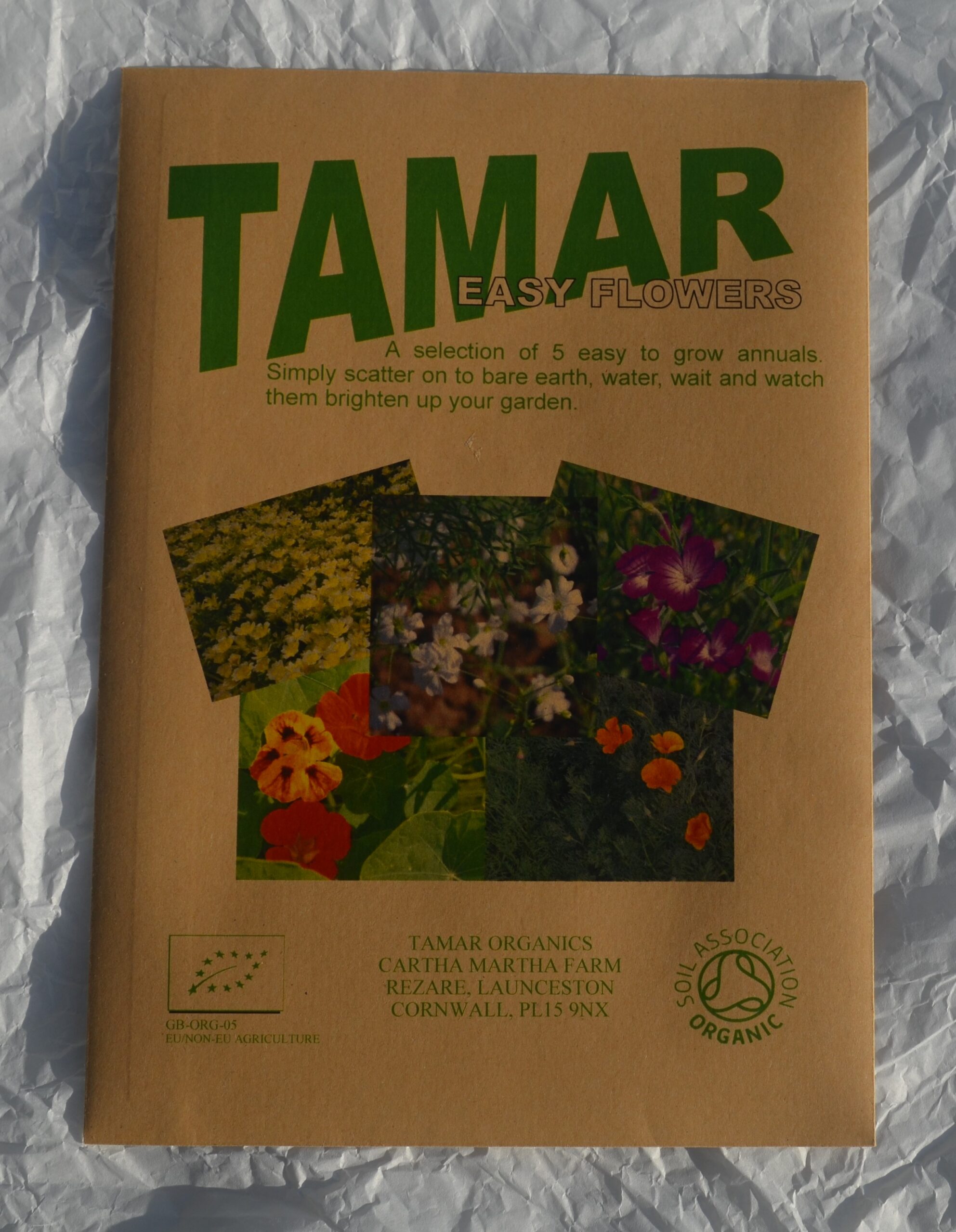 Tamar Organics Easy Flowers Collection