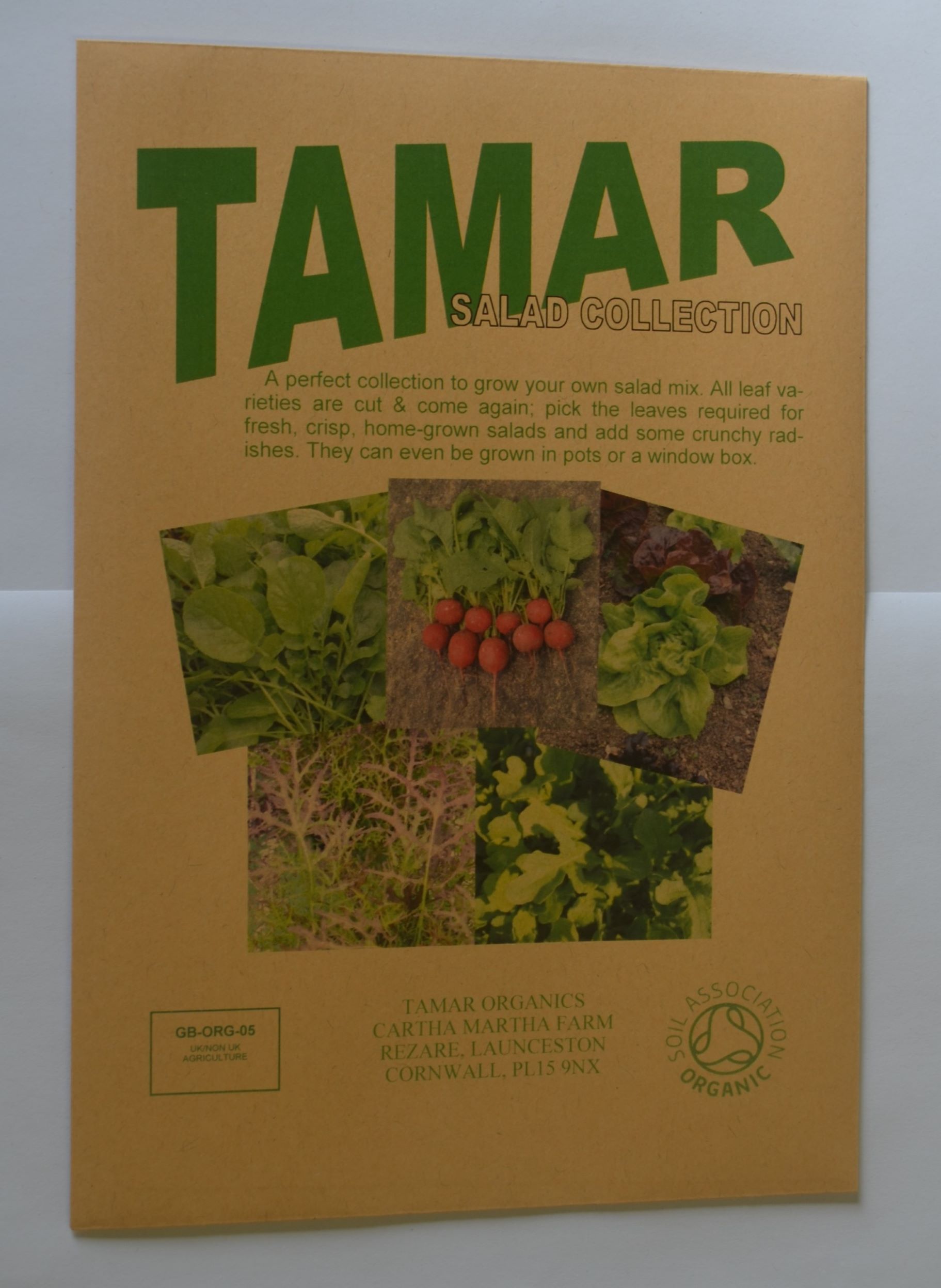 Tamar Organics Salad Collection